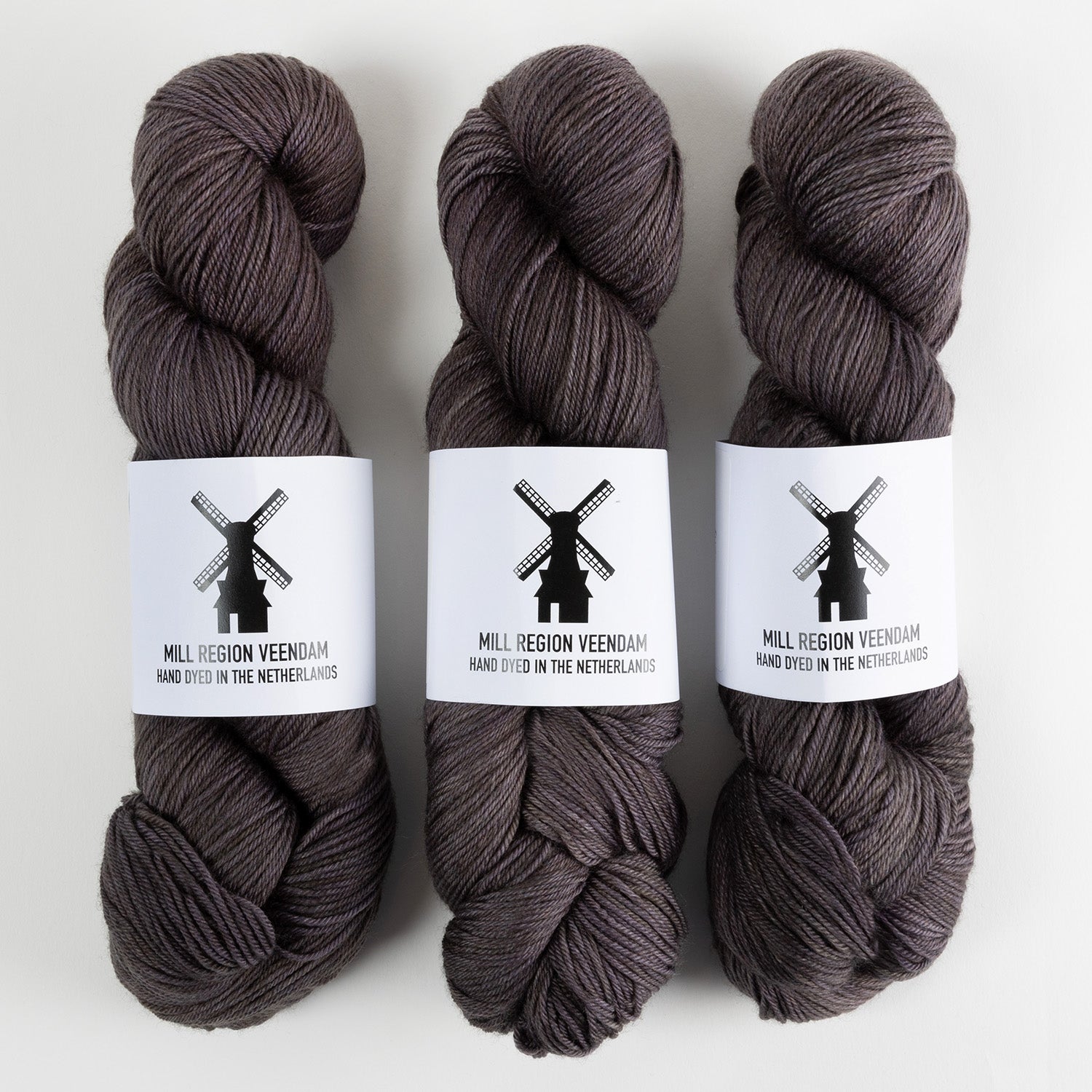 Bresni's Wool BRESNI'S MERINO - BALCONY Merino wool Nylon Fingering brown grey Yarn