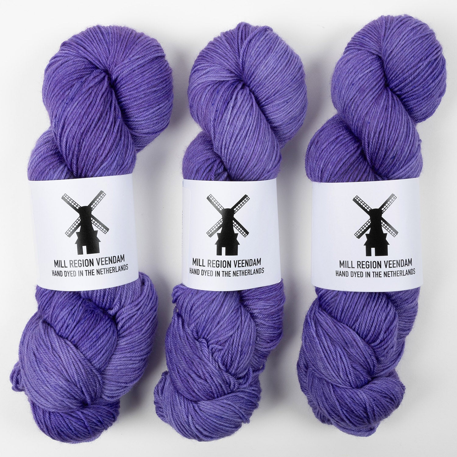 Bresni's Wool BRESNI'S MERINO - HEATHER FIELDS Merino wool Nylon Fingering purple Yarn