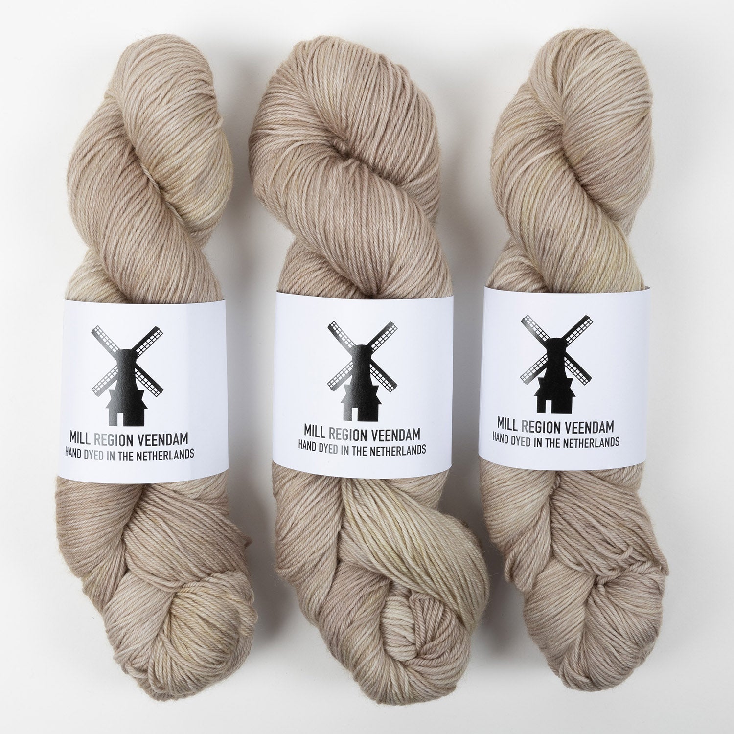 Bresni's Wool BRESNI'S MERINO - ICE WINGS Merino wool Nylon Fingering beige Yarn