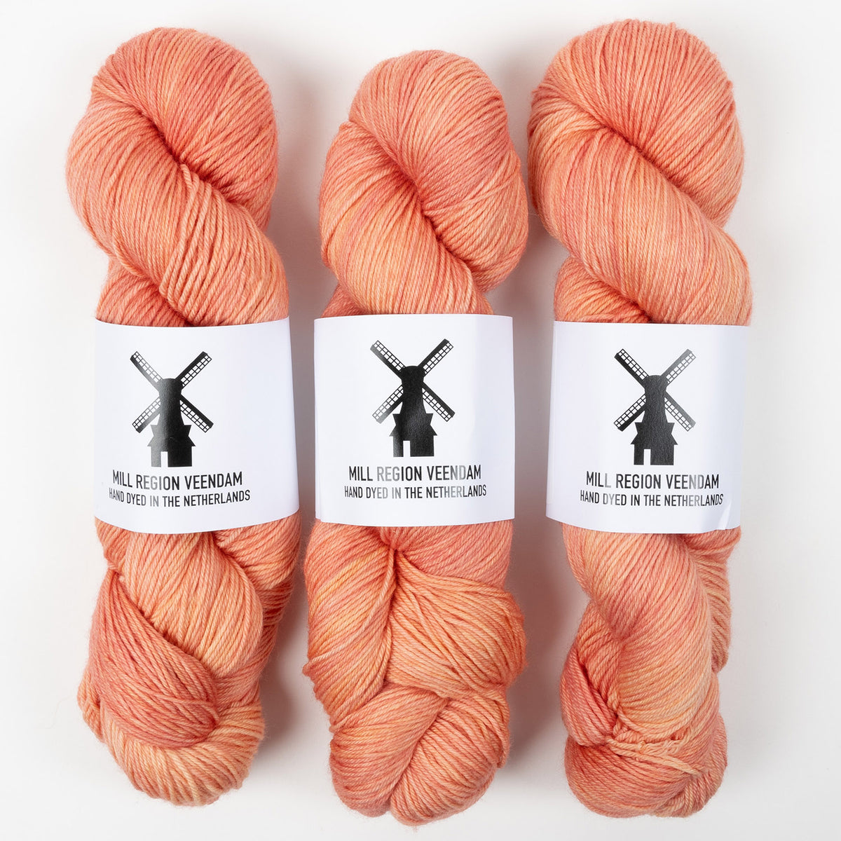 Bresni's Wool BRESNI'S MERINO - PEACH BEAUTY Merino wool Nylon Fingering peach Yarn