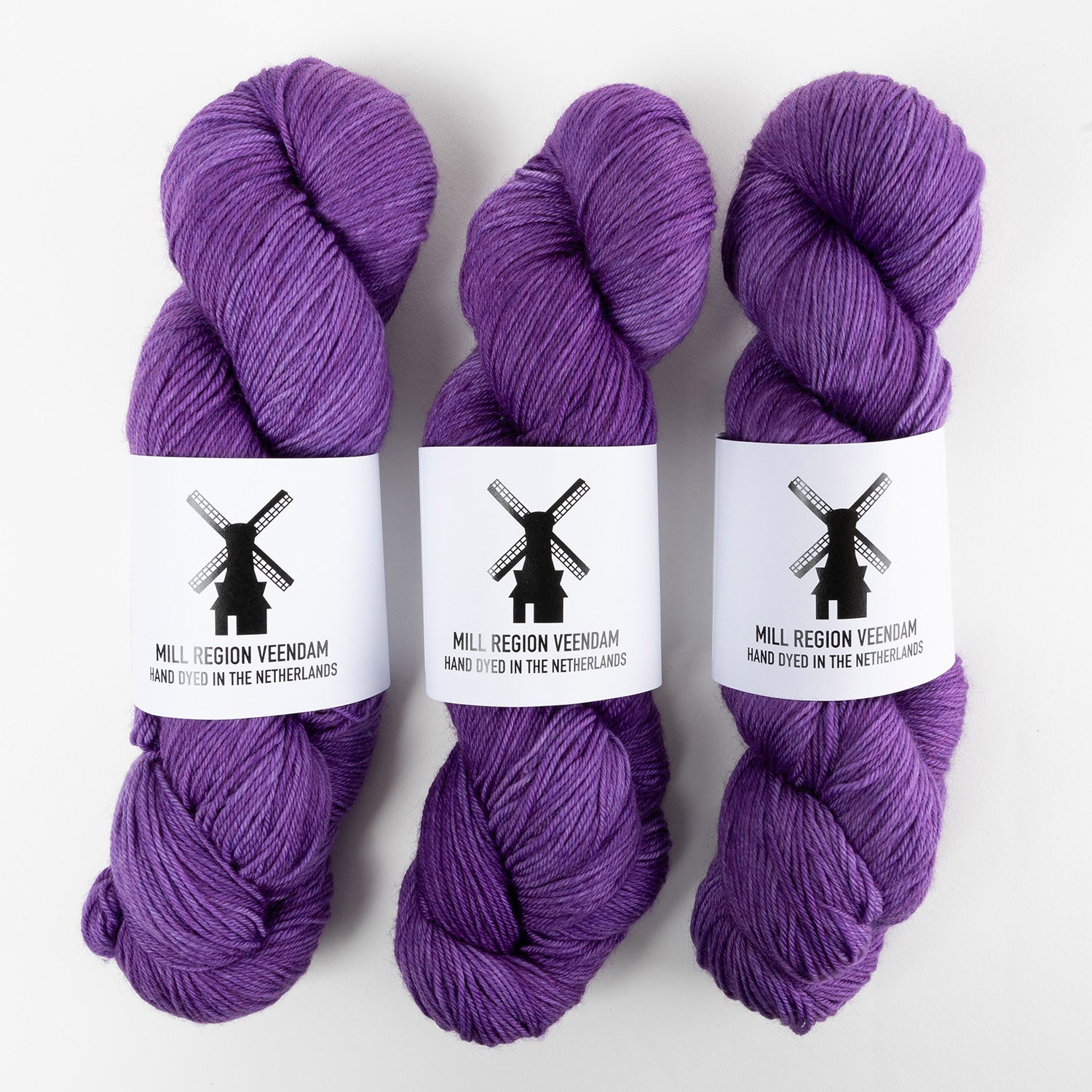 Bresni's Wool BRESNI'S MERINO - PURPLE DREAM Merino wool Nylon Fingering purple Yarn
