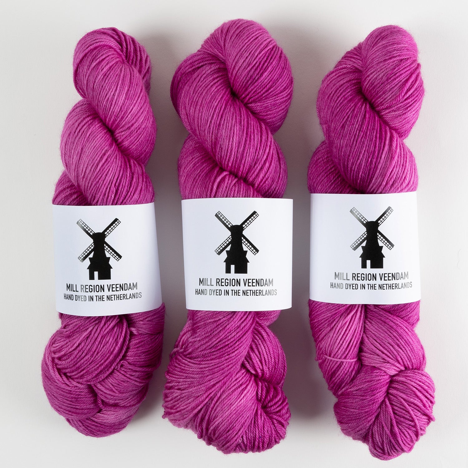 Bresni's Wool BRESNI'S MERINO - ROSY DELIGHT Merino wool Nylon Fingering purple Yarn