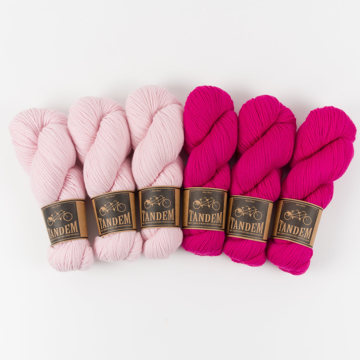 West Wool BRIGHT POWDER Merino wool DK Quick Kits