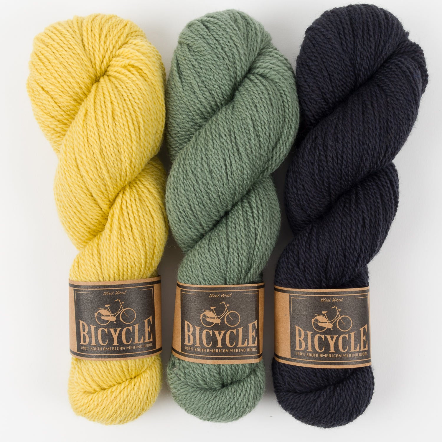 West Wool BUTTER POND Merino wool Fingering Quick Kits
