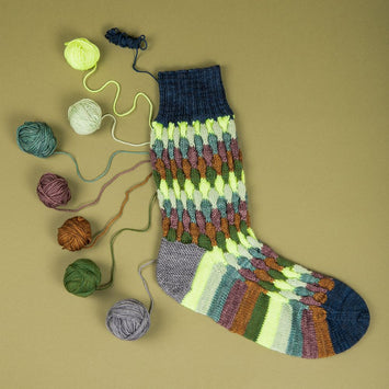 Fabulous Westknits Kits BALLOON FESTIVAL SOCKS Westknits Kits