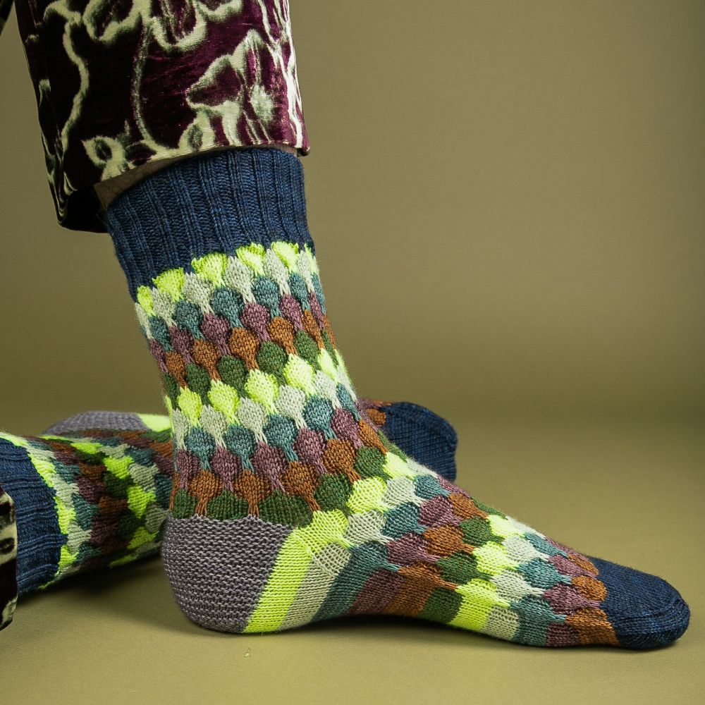 Westknits Patterns BALLOON FESTIVAL SOCKS PATTERN Westknits Pattern