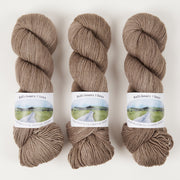 Ballyhoura Fibres 4PLY SOCK - IRON Merino wool Nylon Fingering brown Yarn