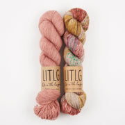 Life in The Long Grass OLD PINK Merino wool Fingering Quick Kits