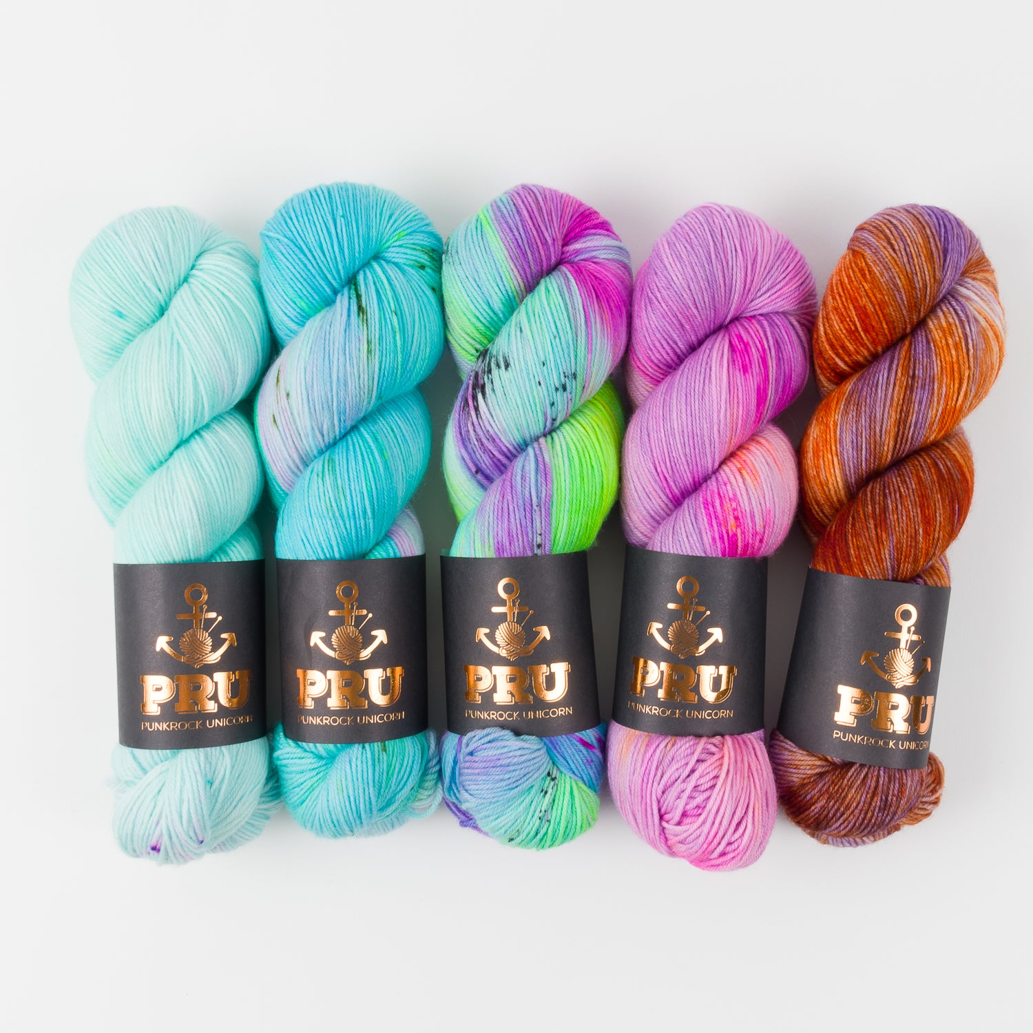 Punk Rock Unicorn BEACH DAY OUTFIT Merino wool Nylon Fingering Quick Kits