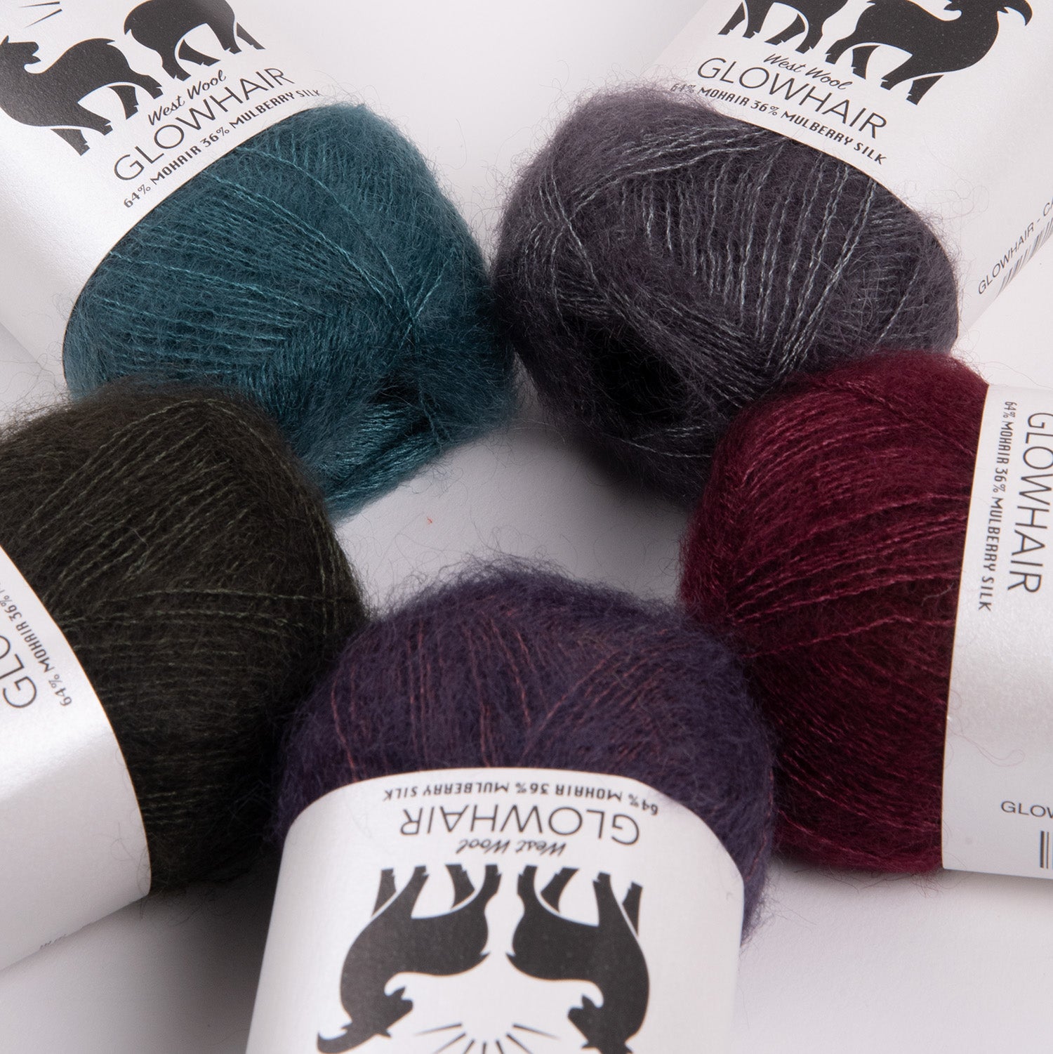 MOHAIR MIX - BEWITCHED AUBERGINE