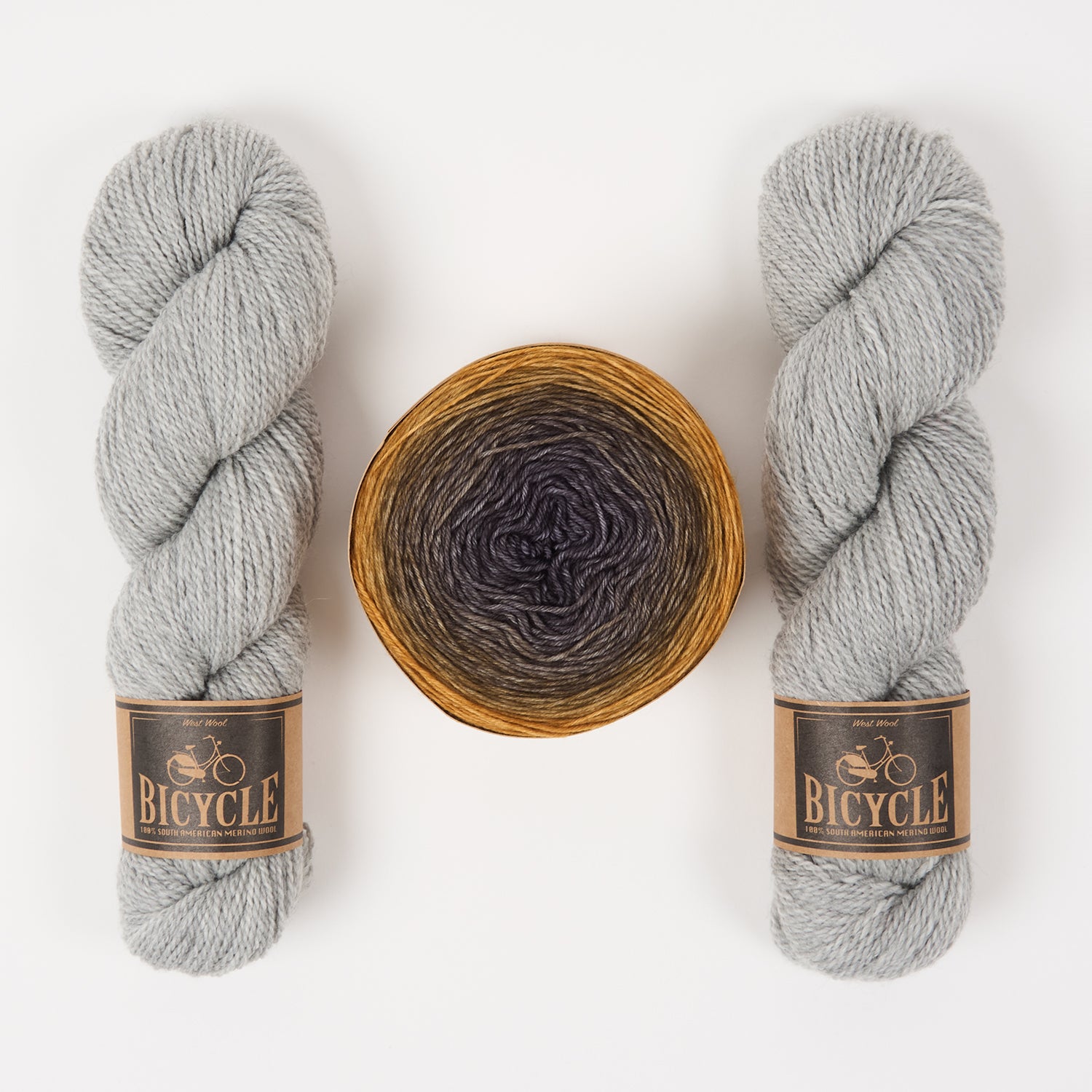 Bilum GREAT PEBBLES Merino wool Fingering Quick Kits