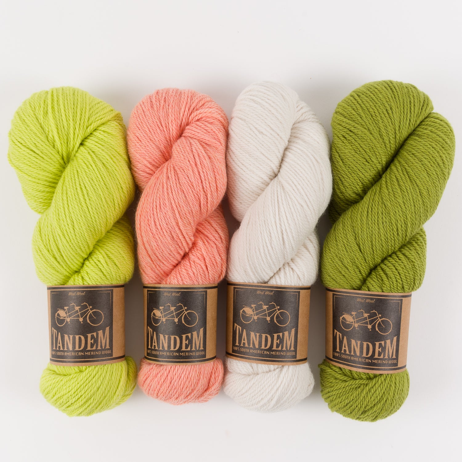 West Wool PICKLED AVOCADO Merino wool DK Quick Kits
