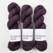 Birdstreet Yarn BIRDSTREET BFL - FIGGY BFL Wool Blue Faced Leicester Nylon Fingering purple Yarn