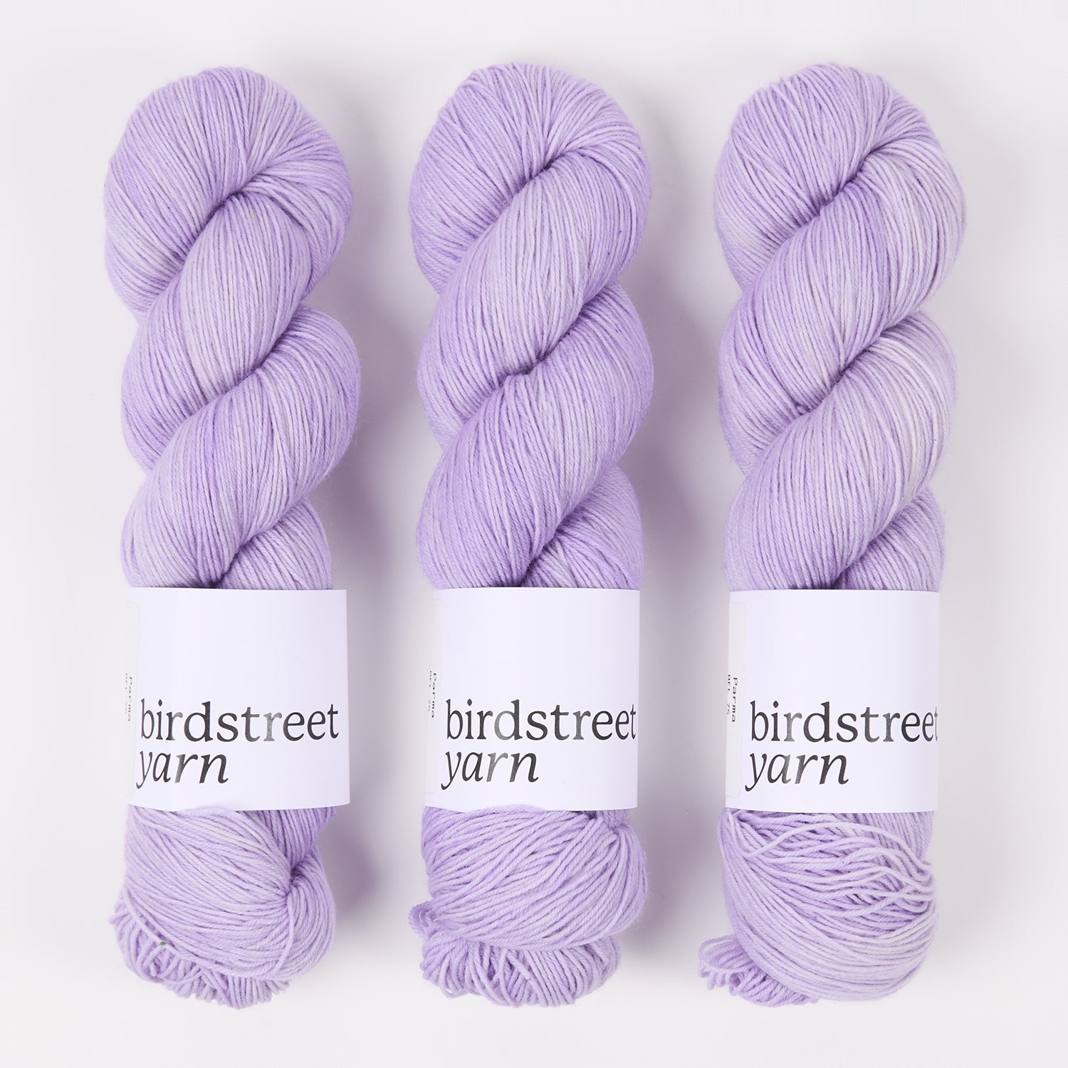 Birdstreet Yarn BIRDSTREET BFL - PARMA BFL Wool Blue Faced Leicester Nylon Fingering purple Yarn