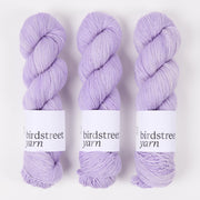 Birdstreet Yarn BIRDSTREET BFL - PARMA BFL Wool Blue Faced Leicester Nylon Fingering purple Yarn