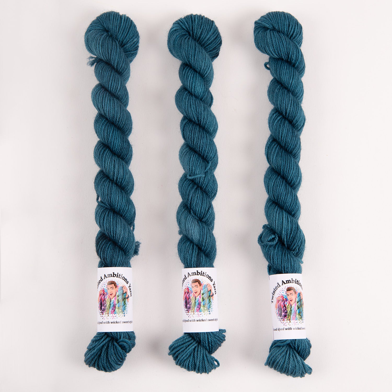 Twisted Ambitions SWEET SOCK MINI - BLUE JEAN BABY blue Yarn