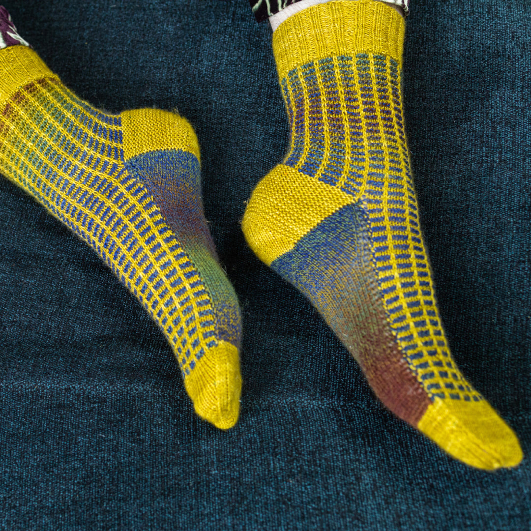 Westknits Patterns BOTANIC SOCKS PATTERN Westknits Pattern