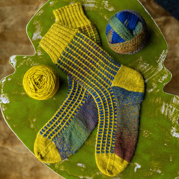 Fabulous Westknits Kits BOTANIC SOCKS Fingering Westknits Kits