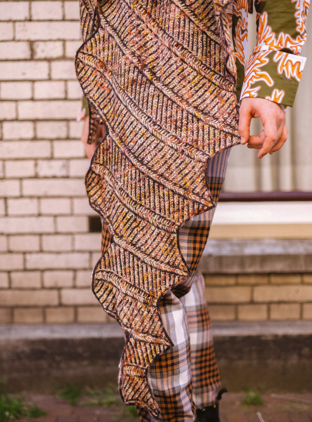 BRIOCHEVRON SHAWL PATTERN
