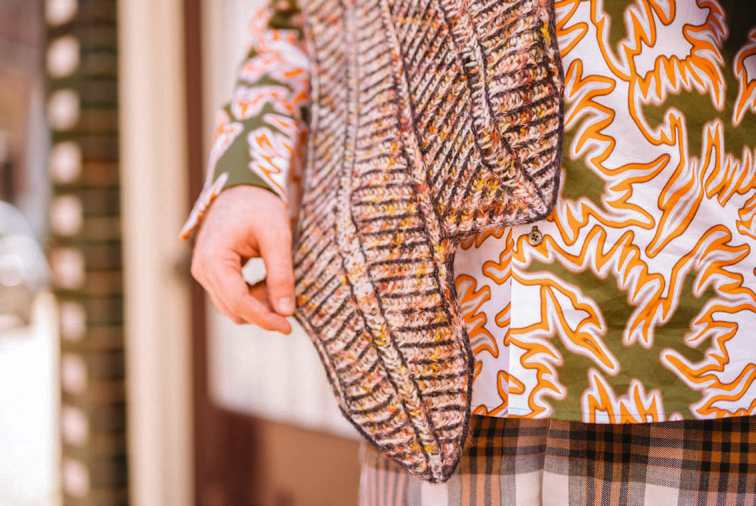 BRIOCHEVRON SHAWL PATTERN
