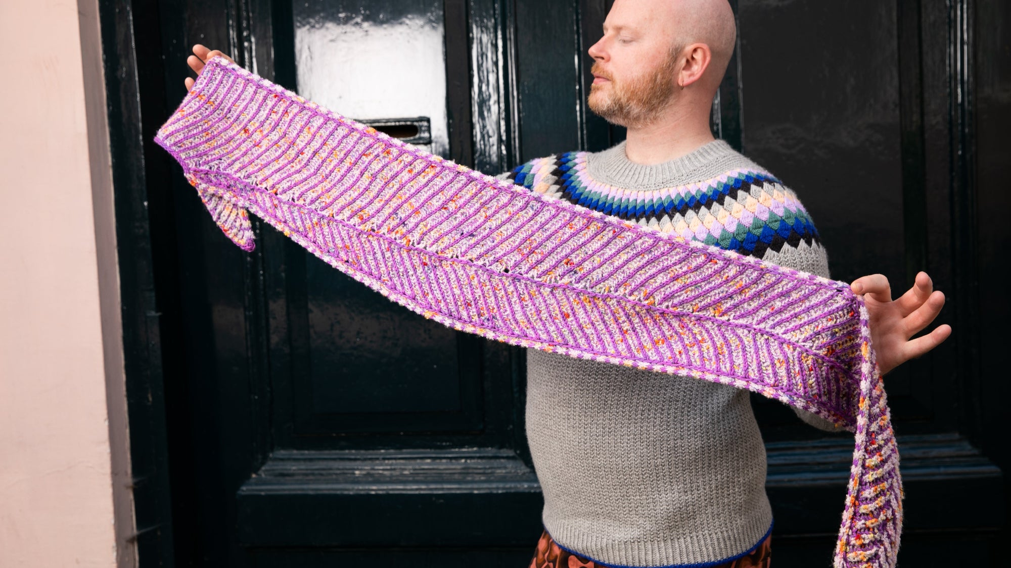 Briochevron Scarflet Pattern