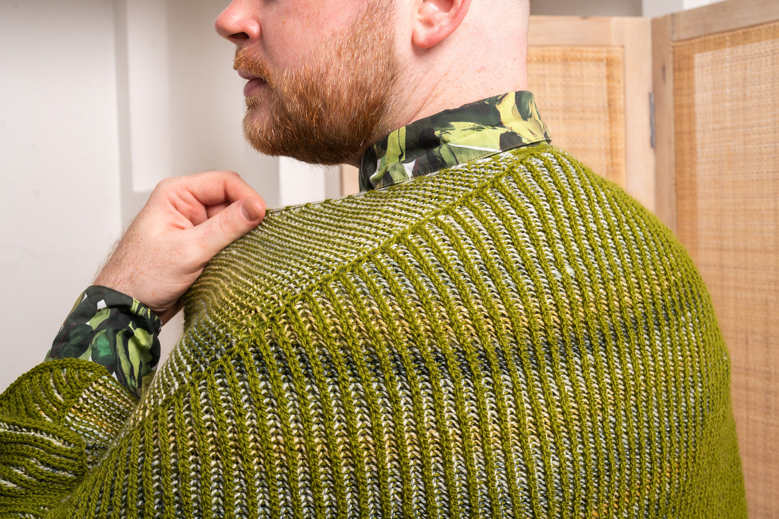 BRIOGARTER SPLIT SHAWL PATTERN