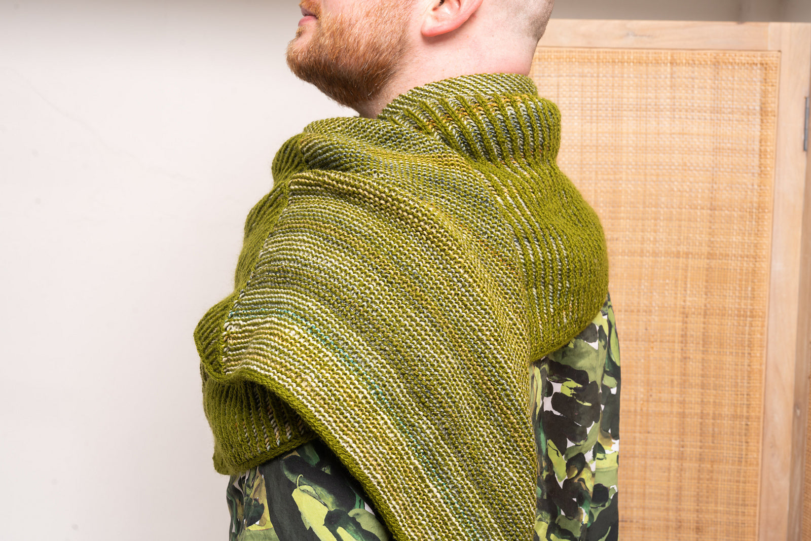 BRIOGARTER SPLIT SHAWL PATTERN
