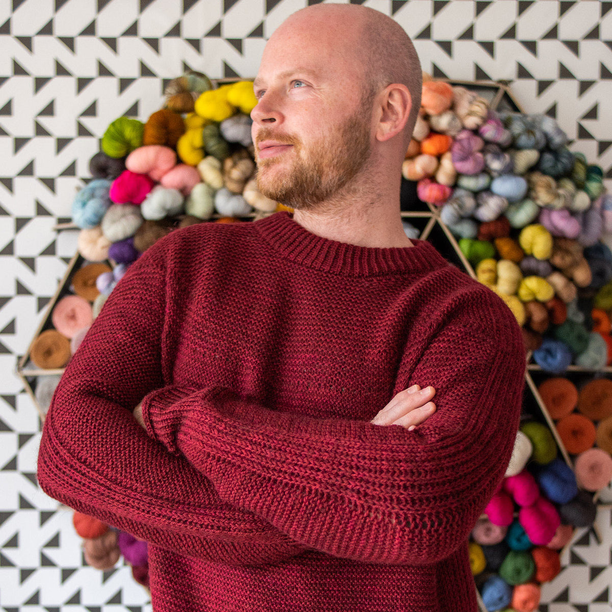 BRIOGARTER SWEATER - SAND