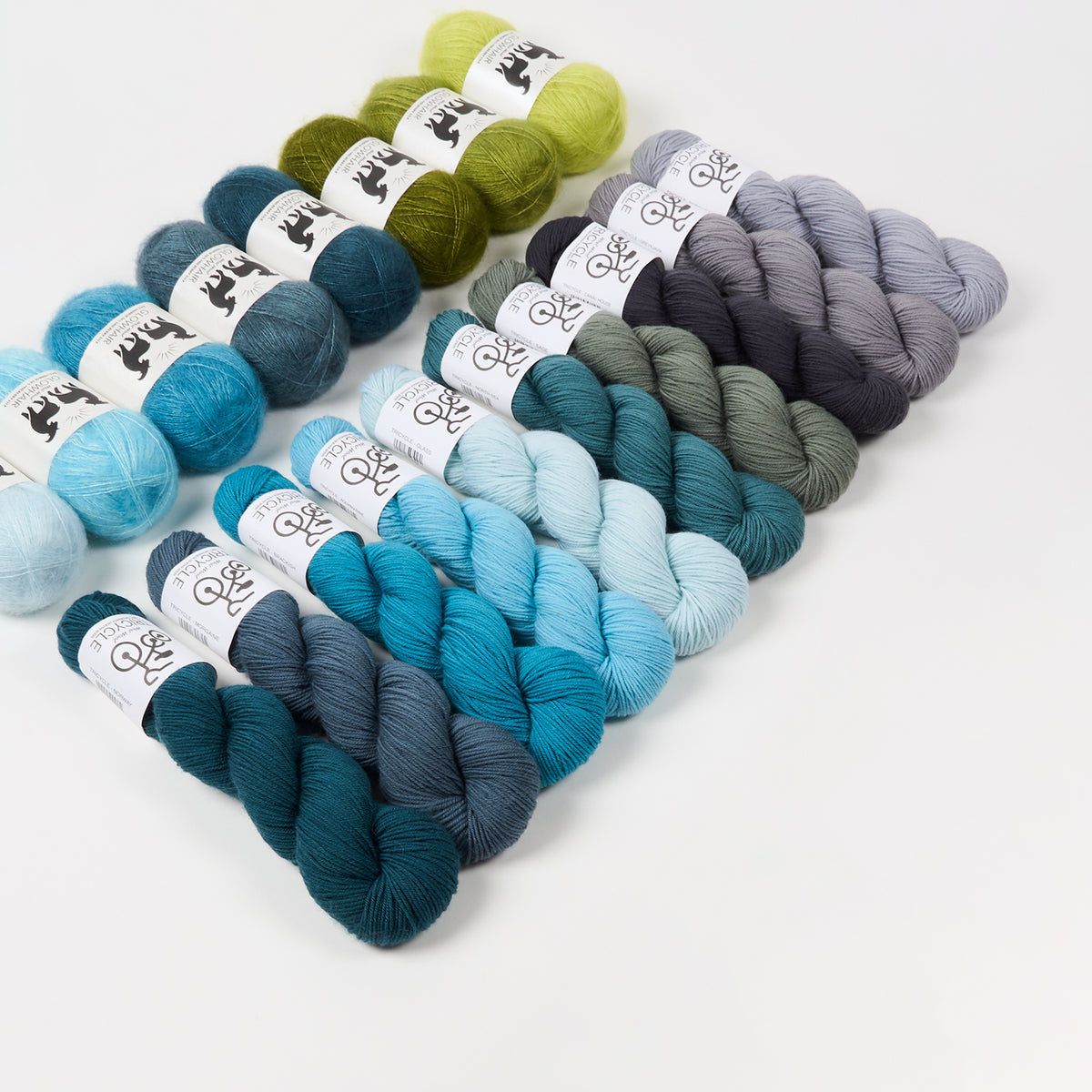 WESTKNITS KIT - OLIVE RIPPLES