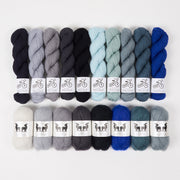 West Wool ROYAL RIPPLES Mohair Silk Merino wool Mixed Weight Quick Kits