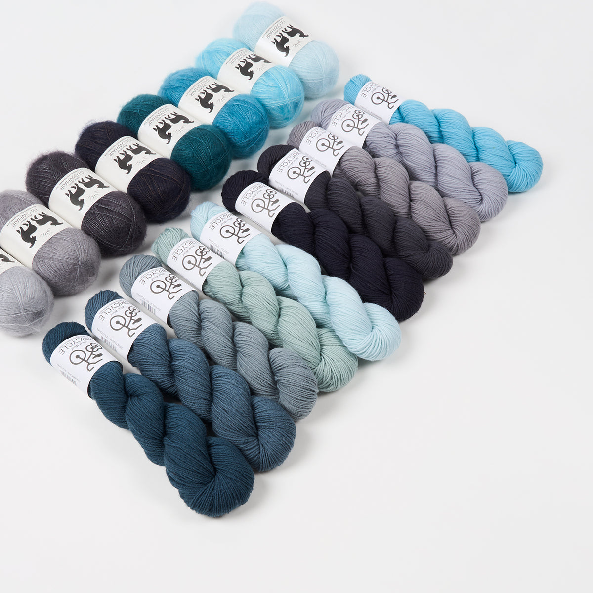 WESTKNITS KIT - TURQUOISE RIPPLES