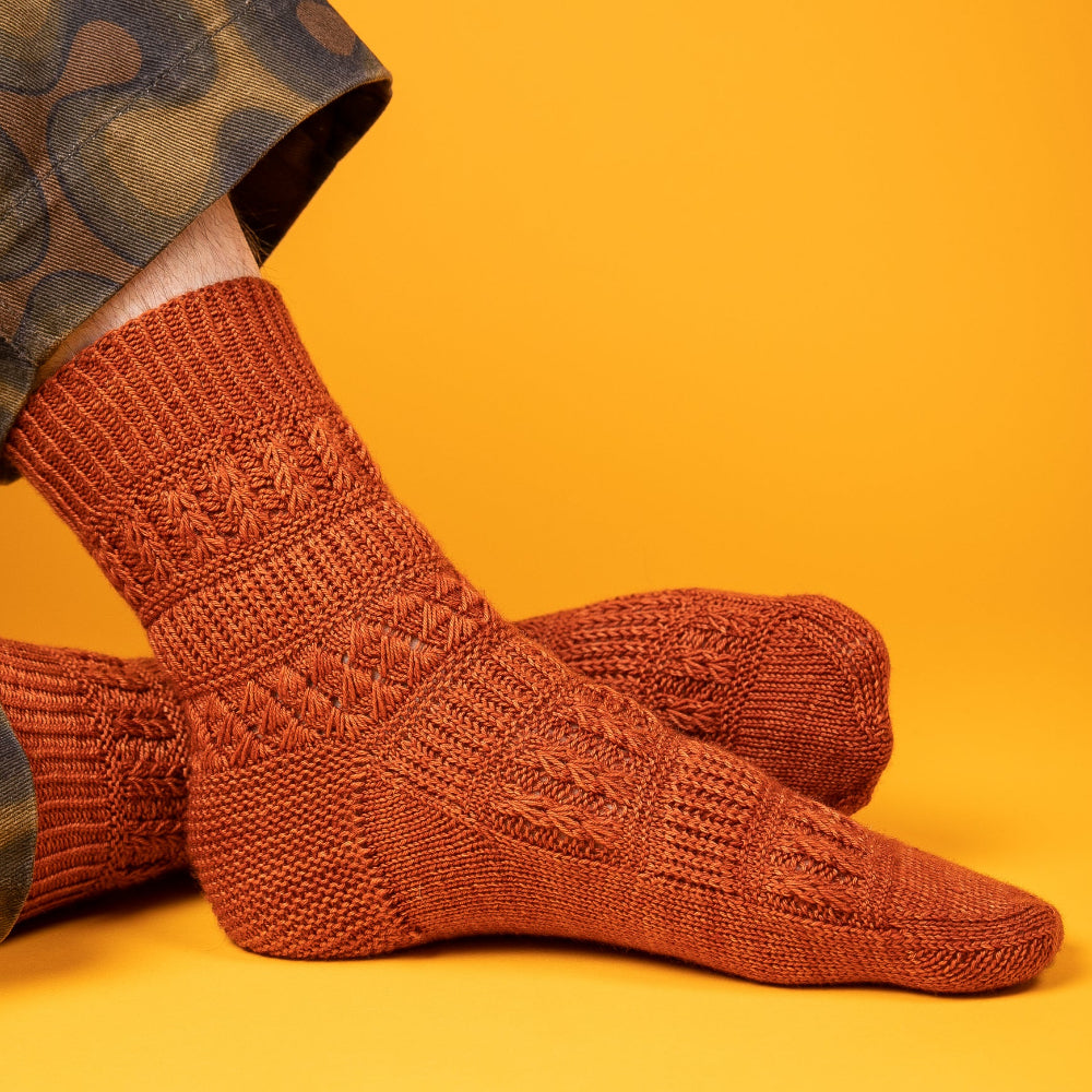 Westknits Patterns BRIORNATE SOCKS PATTERN Westknits Pattern