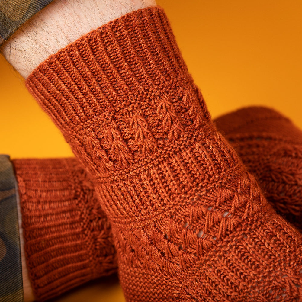 BRIORNATE SOCKS PATTERN