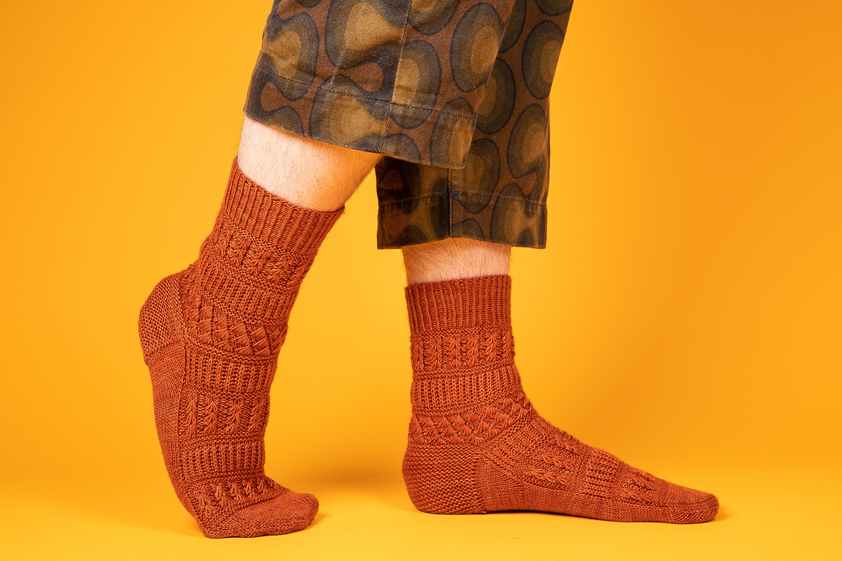 BRIORNATE SOCKS PATTERN