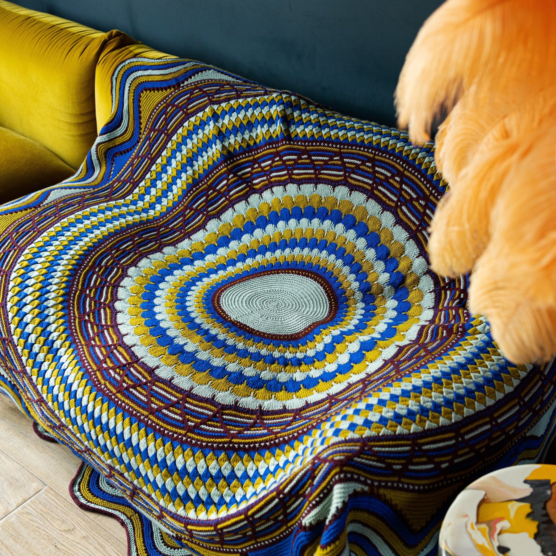 Westknits Patterns BUBBLY BLOSSOMS BLANKET PATTERN Westknits Pattern