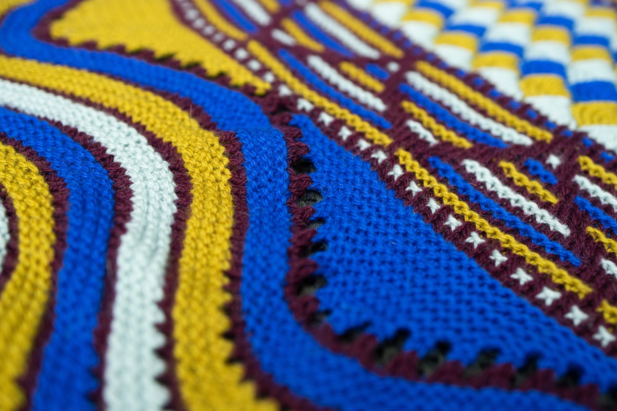 BUBBLY BLOSSOMS BLANKET PATTERN
