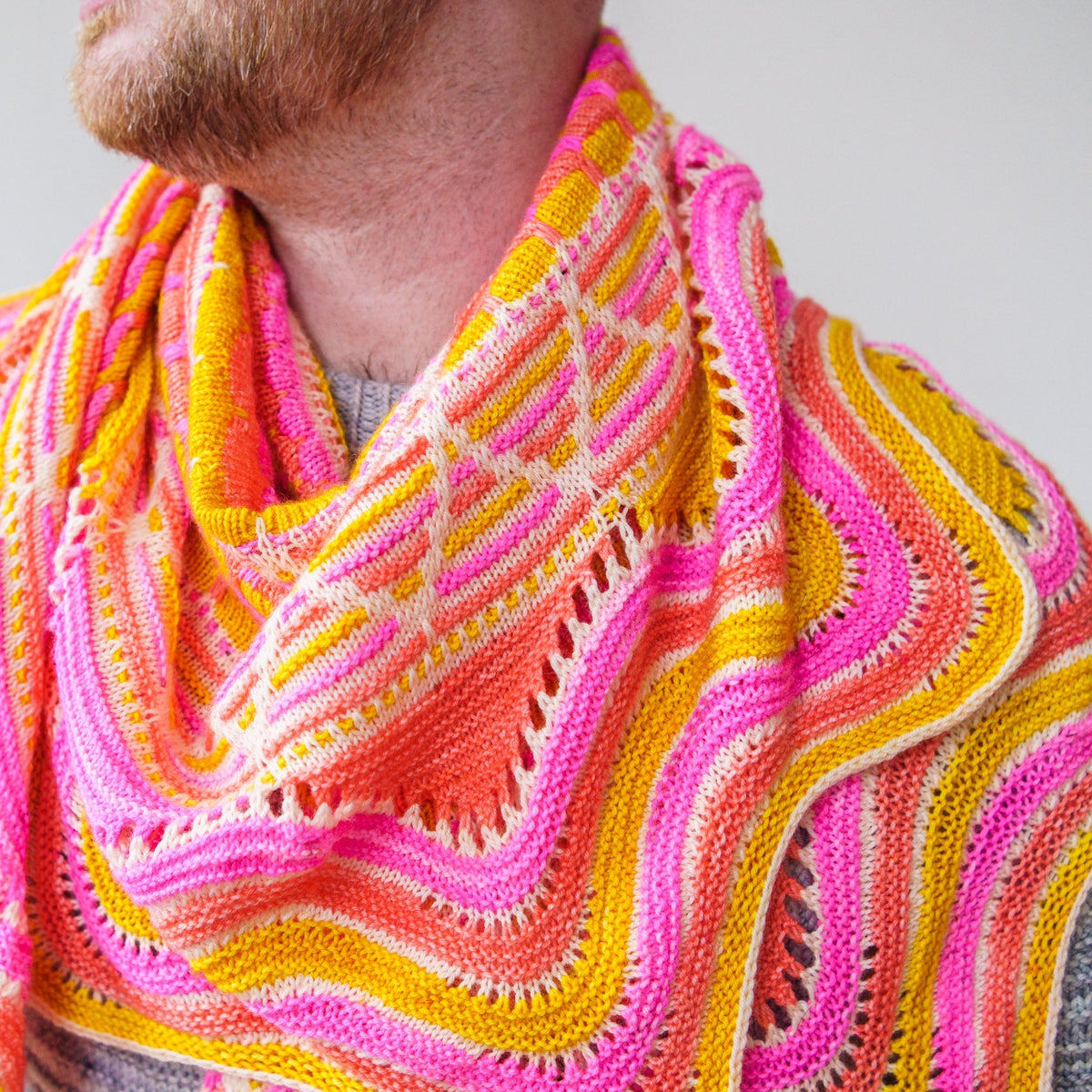 Bubbly Blossoms Shawl