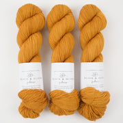 Olivia & Oliver OLIVIA BFL - CALIFORNIA GOLD BFL Wool Blue Faced Leicester Fingering orange Yarn