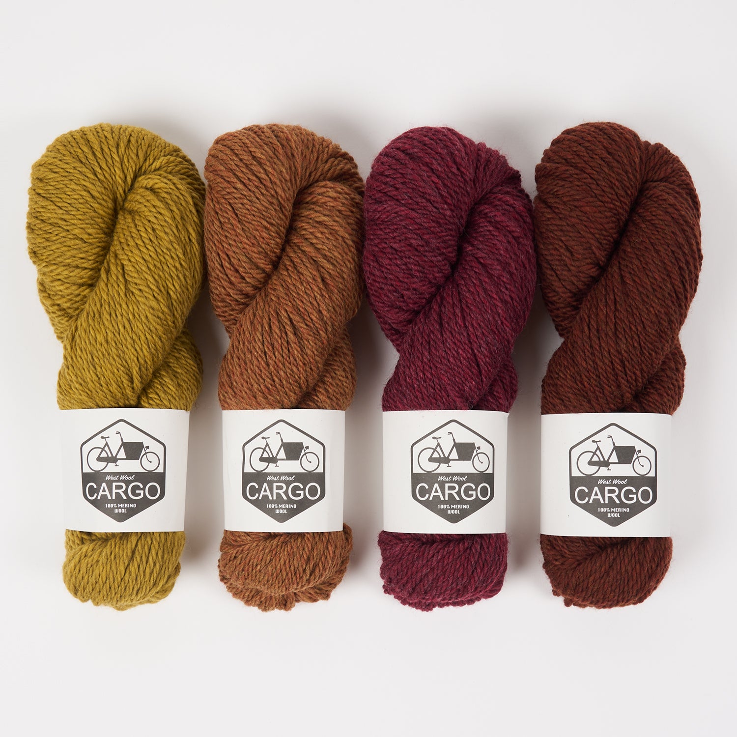 West Wool OCHRE WOOD Merino wool Chunky Quick Kits