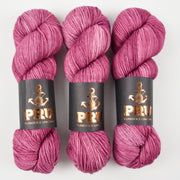 Punk Rock Unicorn SOUL DK - CASSIS Merino wool Nylon DK Sock pink Yarn