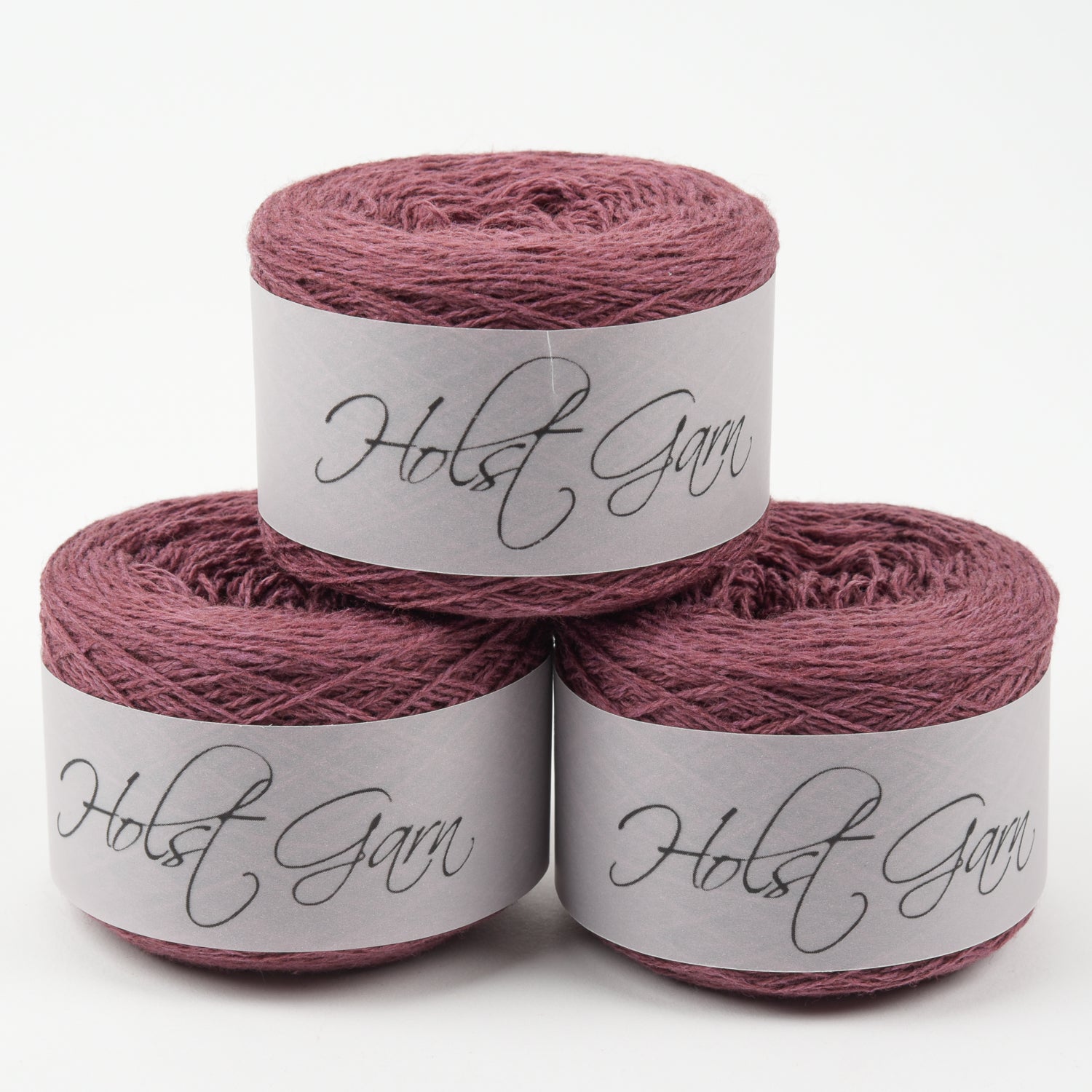 Holst Garn COAST - CASSIS Lambs Wool Cotton Light Fingering pink Yarn
