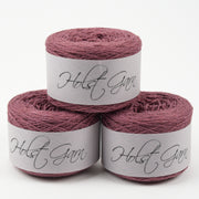Holst Garn COAST - CASSIS Lambs Wool Cotton Light Fingering pink Yarn