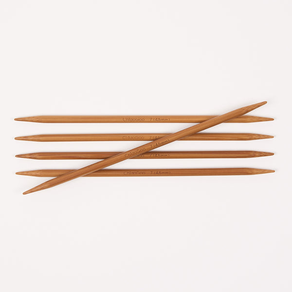 ChiaoGoo Single-Point Stricknadel Bambus 23cm 3.25mm  Handgefertigte  Spitze Mit Patina-Finish