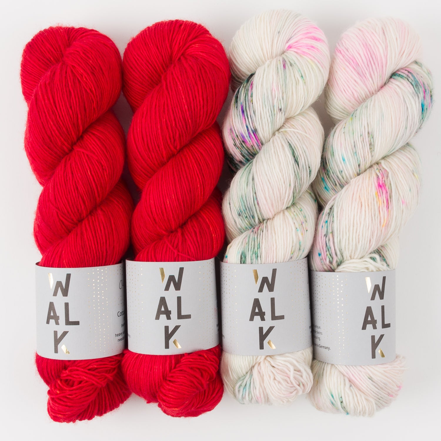 WALK Collection CHILI POP Merino wool Fingering Quick Kits