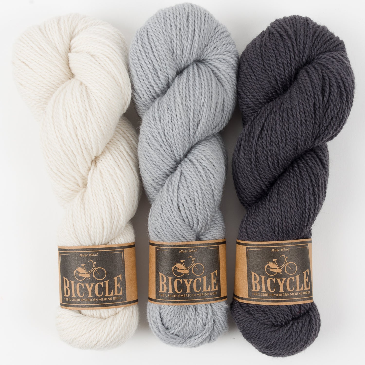 West Wool CLASSIC CANAL Merino wool Fingering Quick Kits