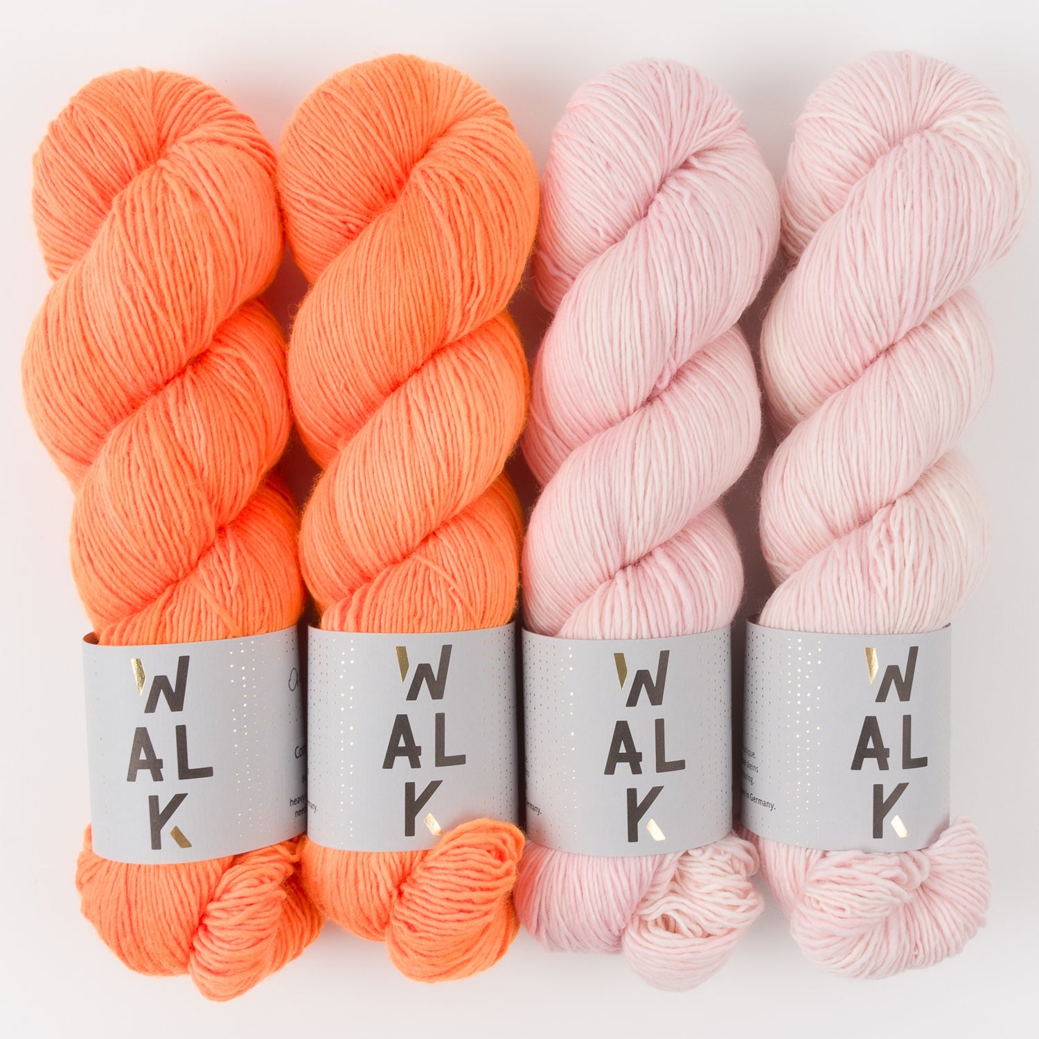 WALK Collection WESTKNITS KIT - CLEMENTINE DAWN Merino wool Fingering Westknits Kits