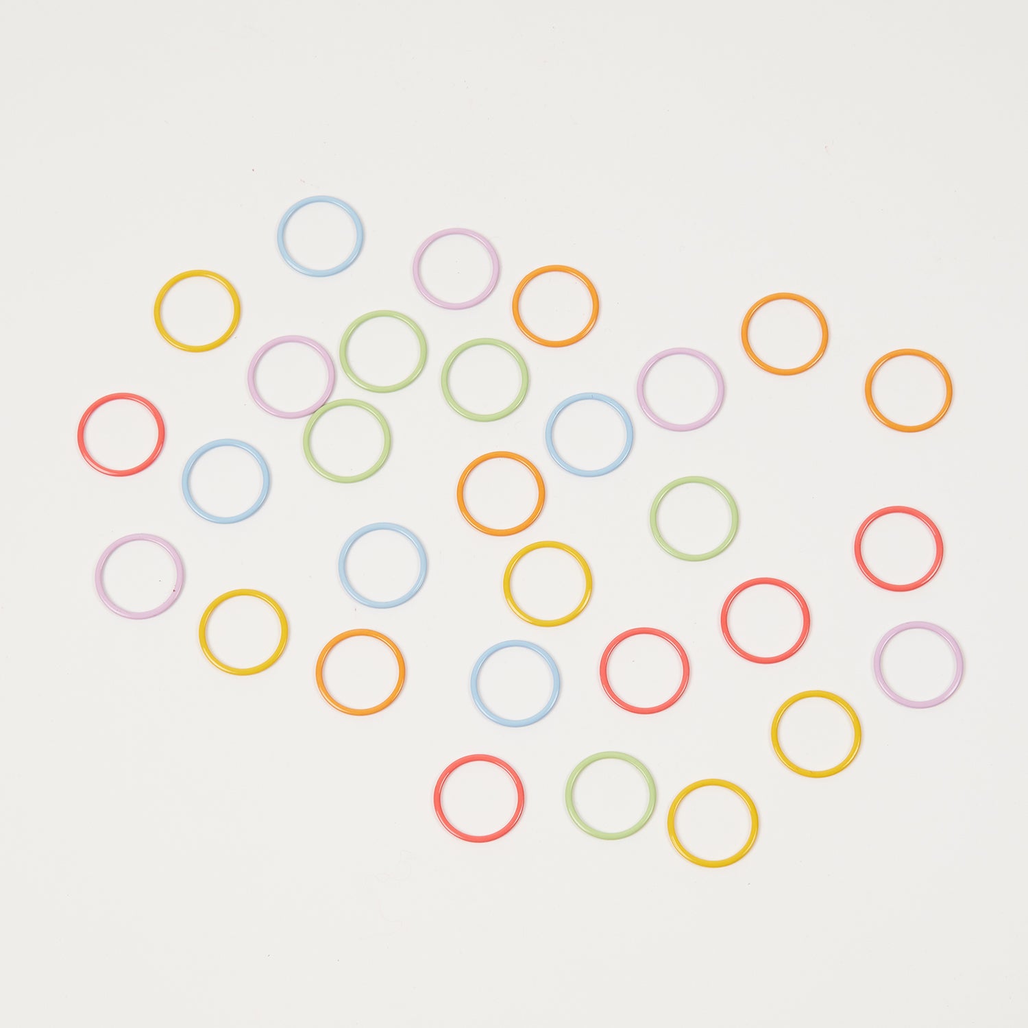 COCOKNITS - JUMBO COLORED RING STITCH MARKERS