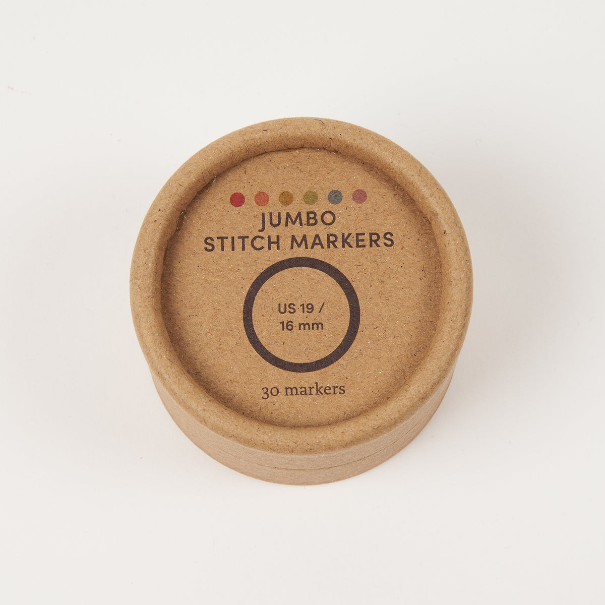 COCOKNITS - JUMBO COLORED RING STITCH MARKERS