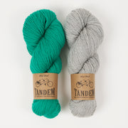 West Wool EMERALD PEBBLE Merino wool DK Quick Kits