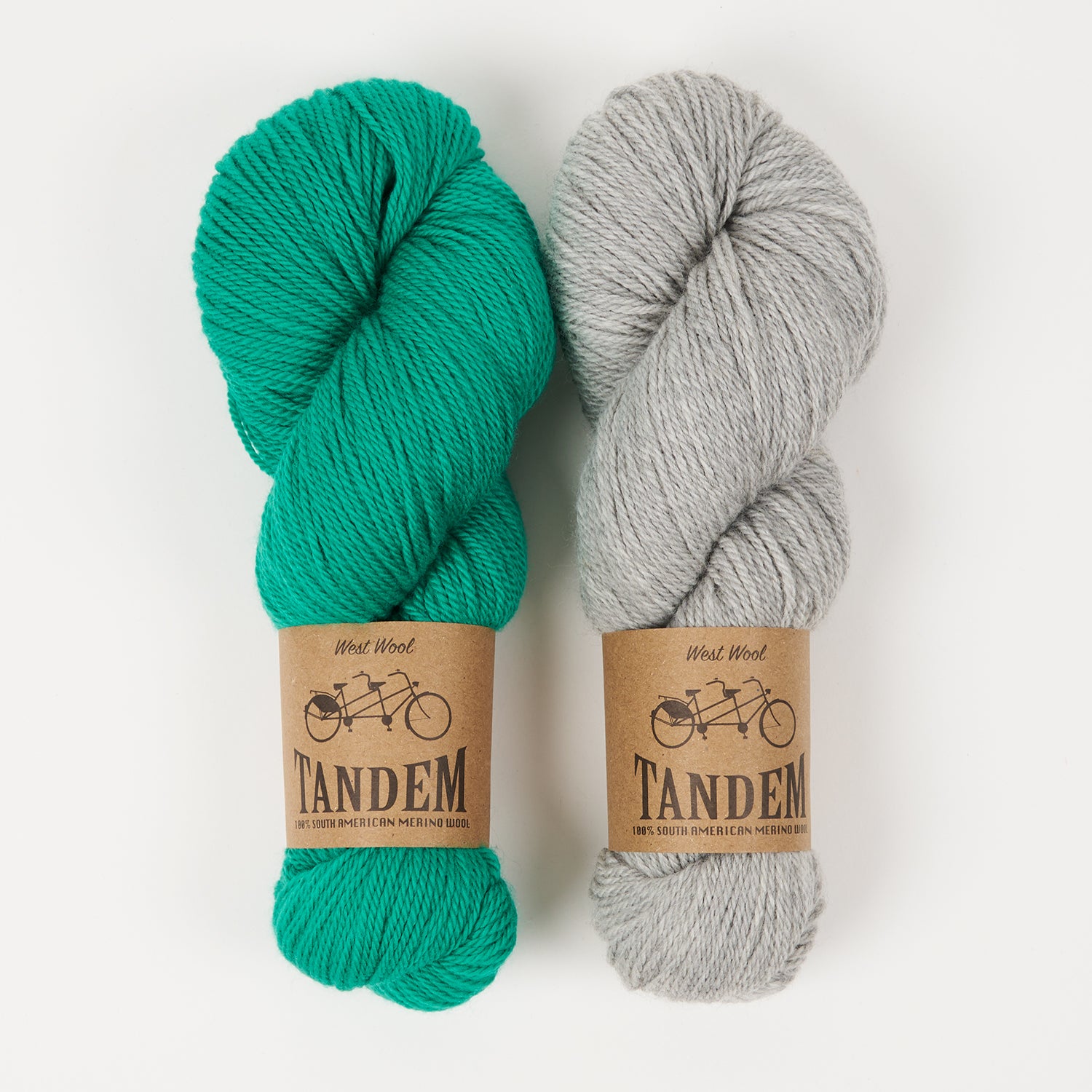 West Wool EMERALD PEBBLE Merino wool DK Quick Kits